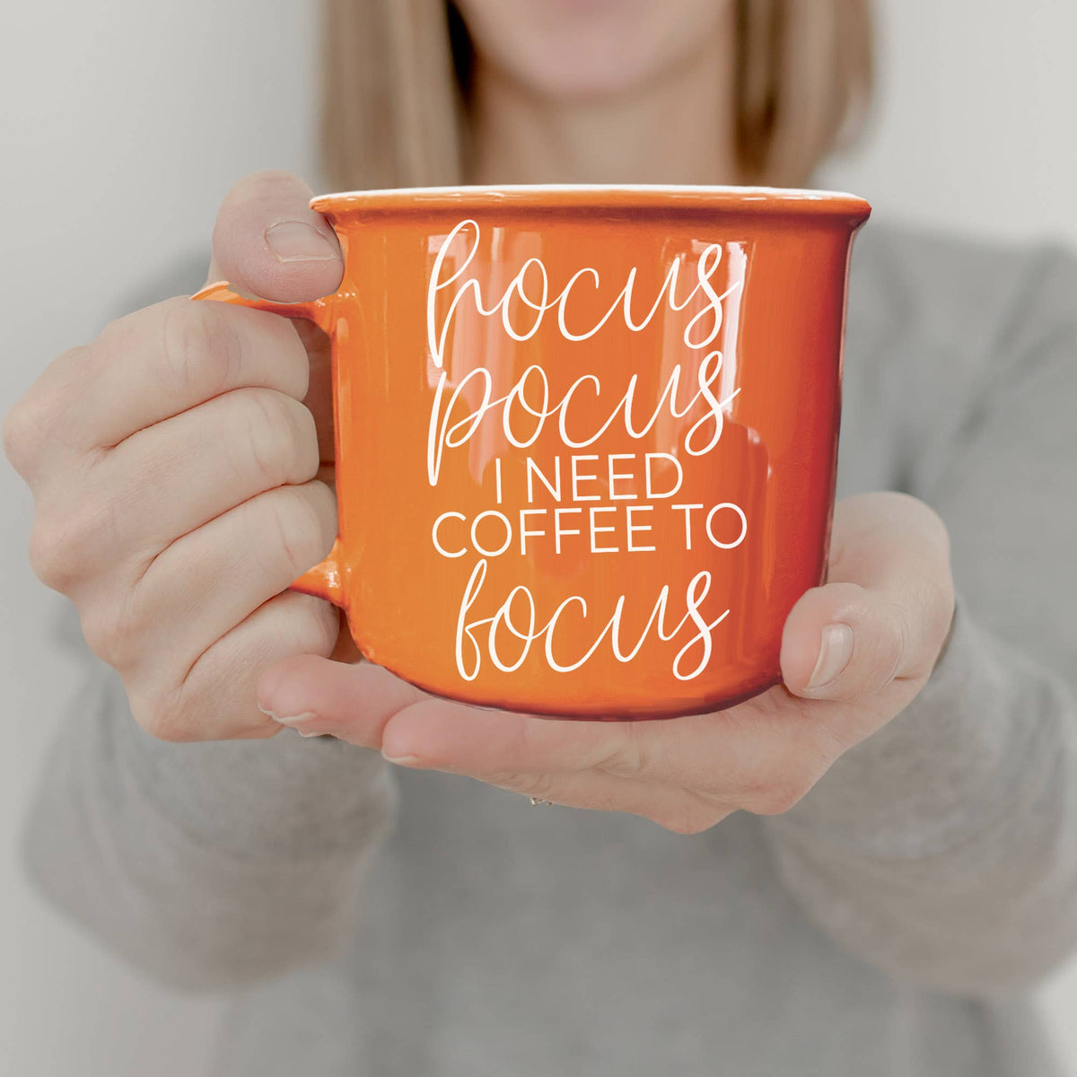Pumpkin Spice Orange Ceramic Coffee Mug Funny Fall Drinkware: Horror Movies (orange)