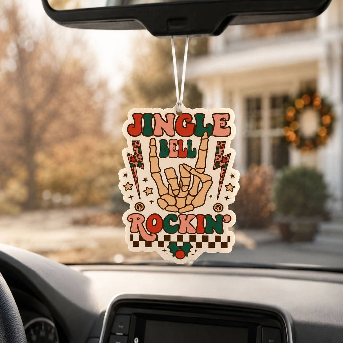 Funny Christmas Gifts Cheap | Hanging Air Freshener: Straight Outta / Vanilla