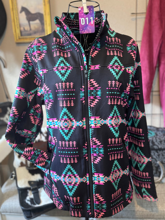 Sterling Kreek Aztec Print Zip Jacket (#11)