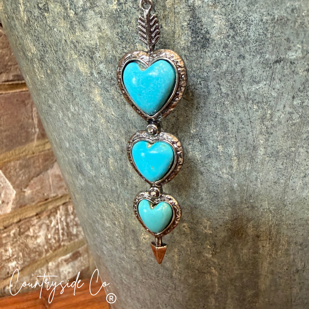 Heart Arrow Necklace