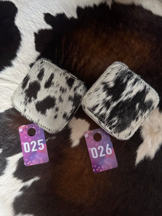 Mini Cowhide Jewelry Box (#25 / #26)