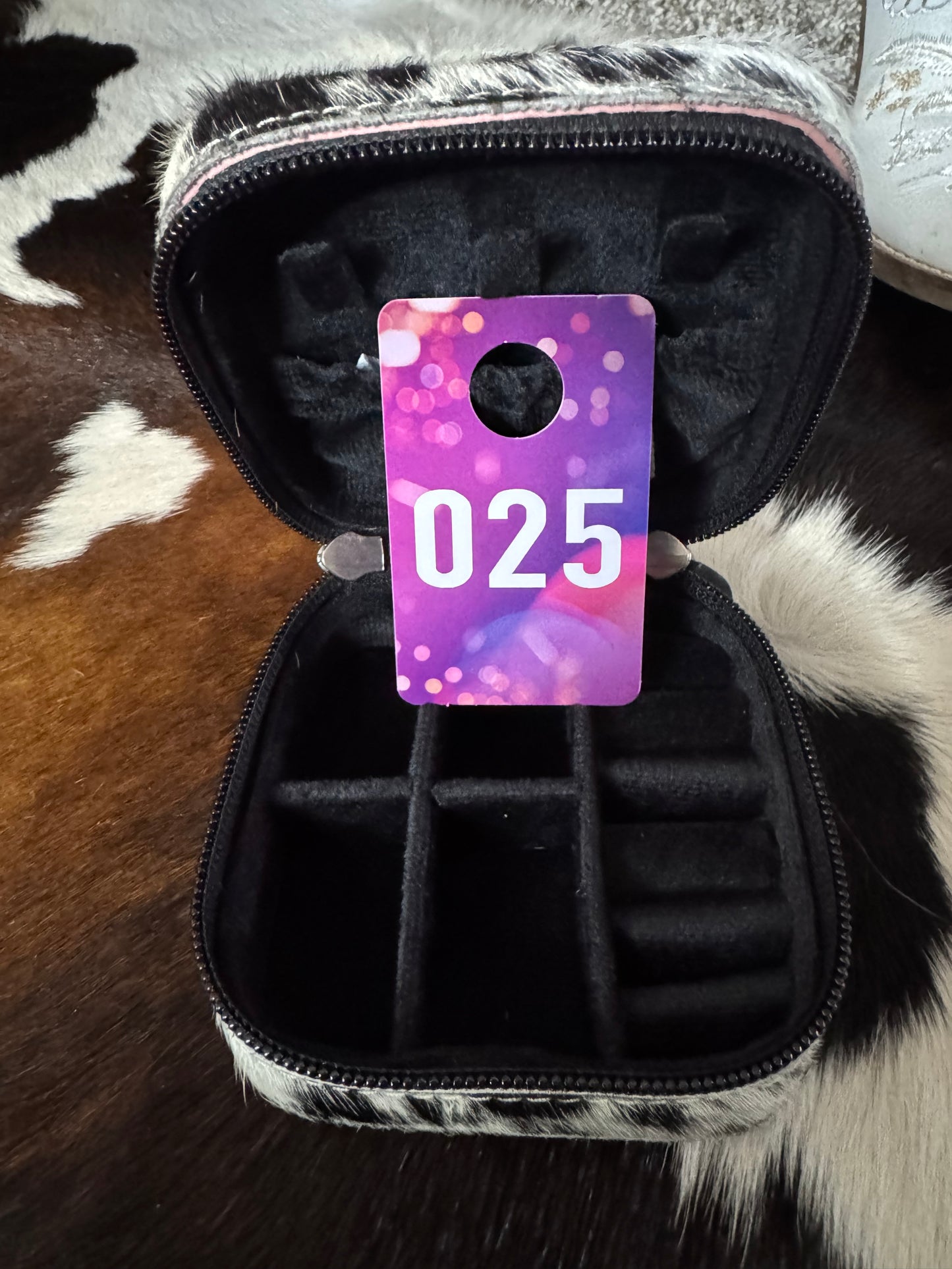 Mini Cowhide Jewelry Box (#25 / #26)