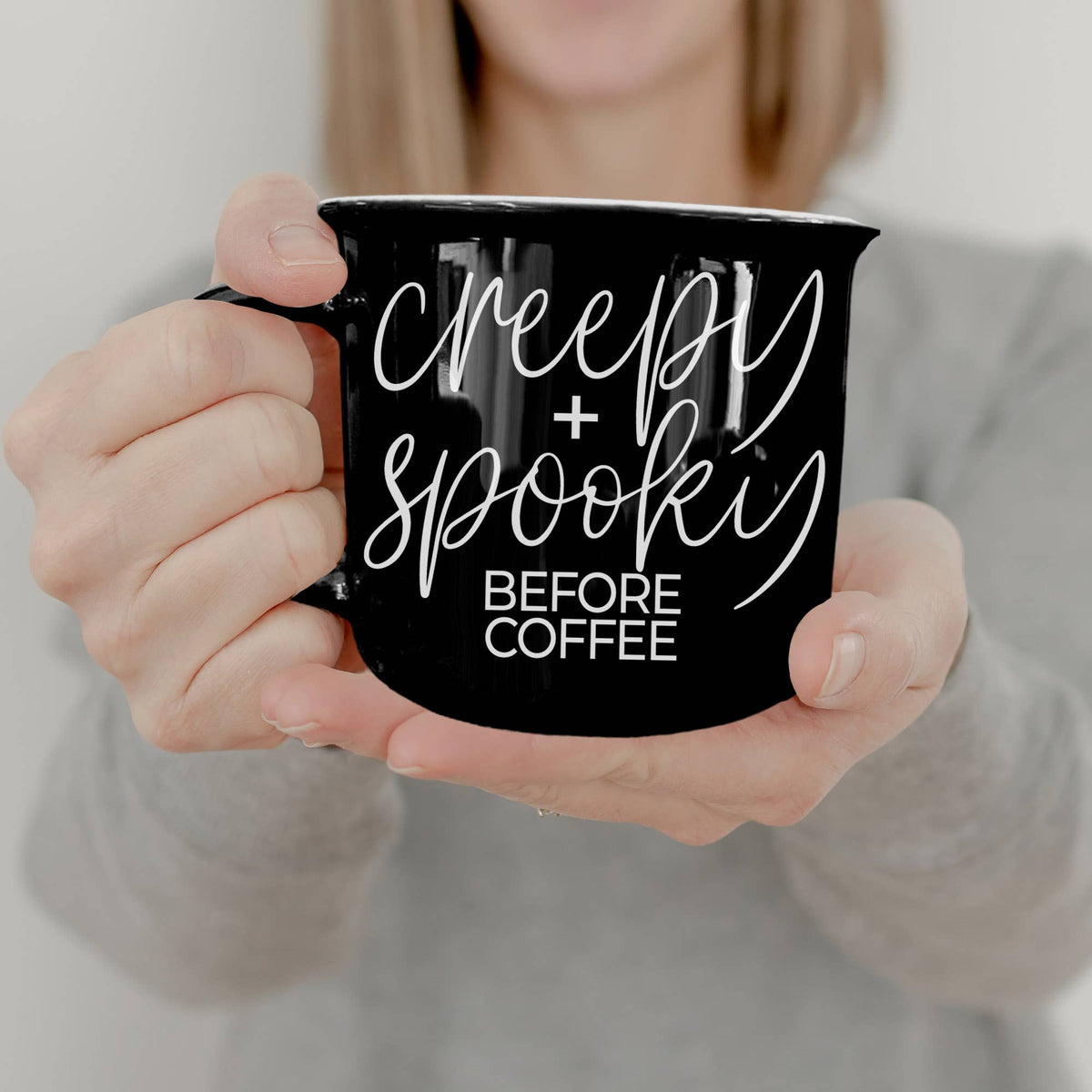 Pumpkin Spice Orange Ceramic Coffee Mug Funny Fall Drinkware: Horror Movies (orange)