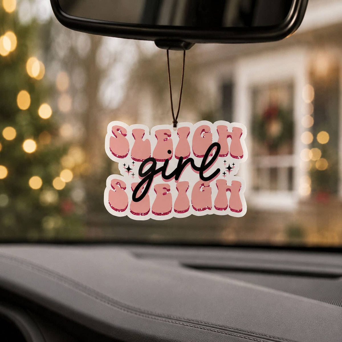 Funny Christmas Gifts Cheap | Hanging Air Freshener: Straight Outta / Vanilla