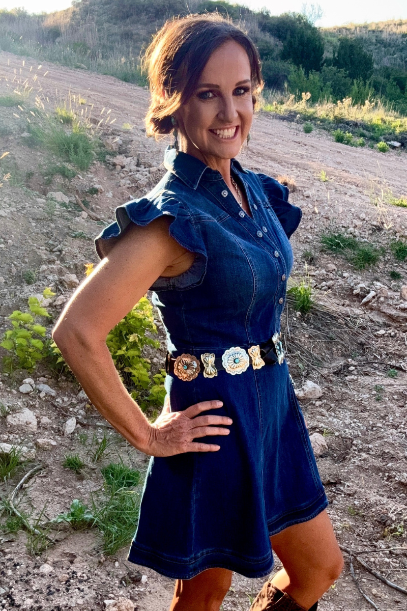 Denim Darling Dress: M