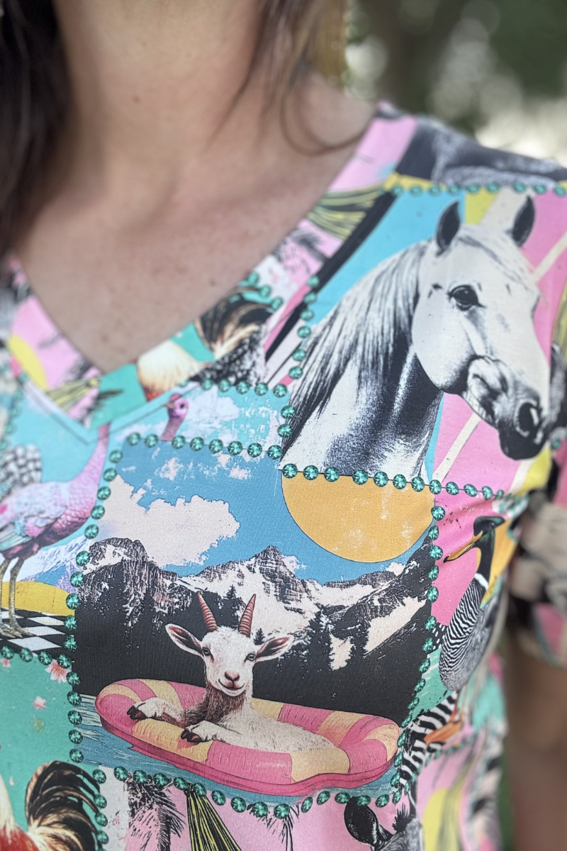 Rowdy Ranch Top: M
