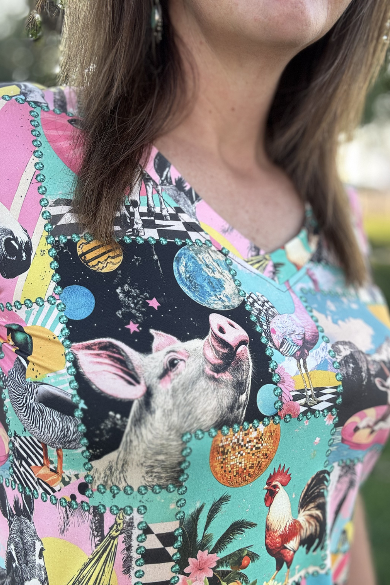 Rowdy Ranch Top: M