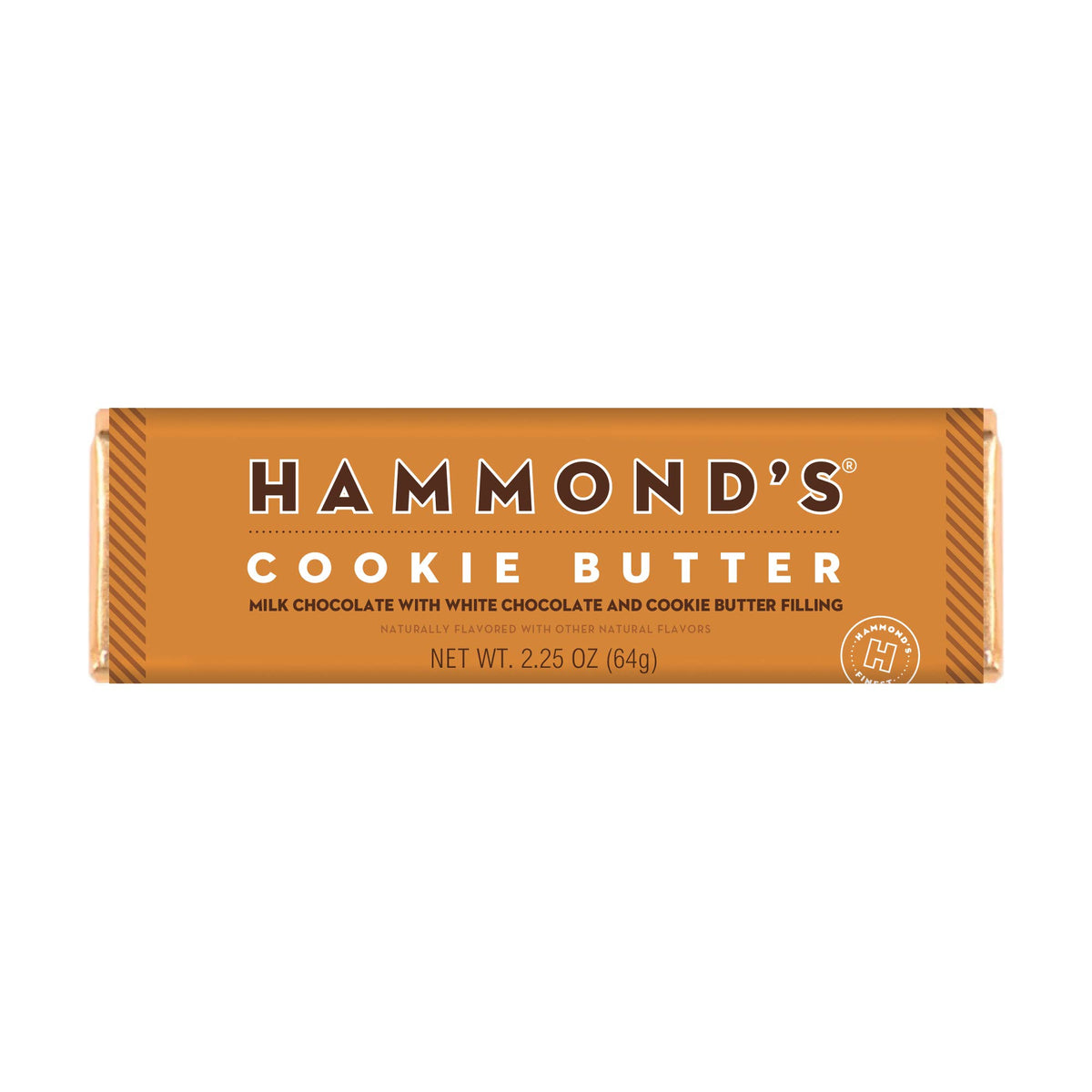 Candy Bar - White & Milk Chocolate - Cookie Butter - 2.25 oz